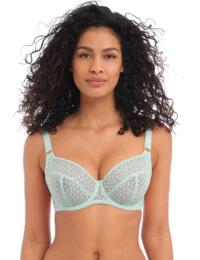 Freya Starlight Underwired Non Padded Side Support Bra 5202 Pure Water GG-K Cups - Pure Water