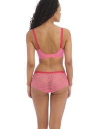 Freya Offbeat Underwired Side Support Bra 5451 Non Padded Lace Pink Lingerie