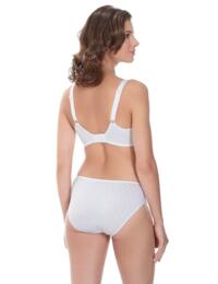 Plus Size Bras Fantasie Jacqueline 9081 Underwired Full Cup Side Support Bra - White