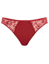Womens Underwear Knickers Panache Yasmin Brazilian Brief 10642 Ruby