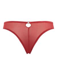 Womens Underwear Knickers Panache Yasmin Brazilian Brief 10642 Ruby