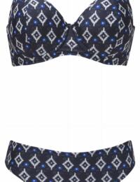 Fantasie Istanbul Mid Rise Bikini Brief 5947 Swimwear Navy