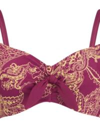 Panache Veronica Balcony Underwired Bikini Top SW0642 Paisley Print Swimwear - Paisley Print