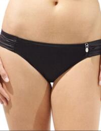 Panache Geneva Ruched Sides Bikini Brief SW0364 Black