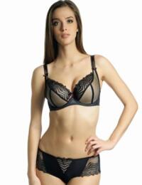 Freya OOH La La Balcony Bra Lingerie 1482 Black