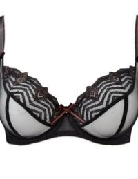 Freya OOH La La Balcony Bra Lingerie 1482 Black