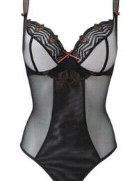 Freya OOH La La Underwired Body Lingerie Black 1483