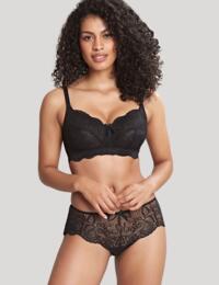 Panache Andorra Non Wired Non Padded Balcony Bra 5671 Black Lingerie