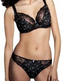 Freya Pollyanna Plunge Balcony Bra 5922 Lingerie Black