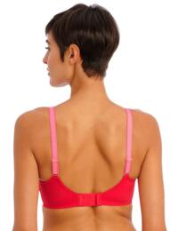 Freya Offbeat Underwired Side Support Bra 5451 Chilli Red Womens Lingerie - Chilli Red