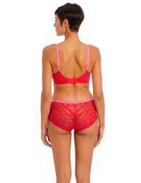 Freya Offbeat Underwired Side Support Bra 5451 Chilli Red Womens Lingerie - Chilli Red