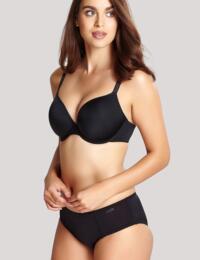 Panache Porcelain Elan Moulded Plunge Bra 7327 Womens Lingerie Black