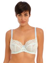 Freya Offbeat Underwired Side Support Bra 5451 Pure Water Lingerie - Pure Water