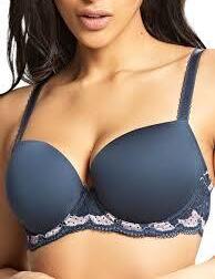 Panache Clara Underwired Moulded Bra 7251 Navy Pearl Lingerie - Navy Pearl