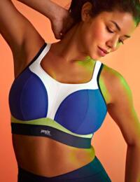 Boundless Non Wired Sports Bra Panache Sportswear 7341B Blue