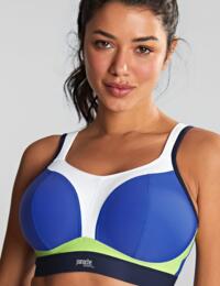 Boundless Non Wired Sports Bra Panache Sportswear 7341B Blue