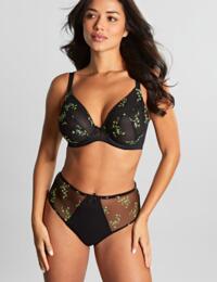 Plunge Bra Panache Meadow Underwired Plunge Bra 10976 Black