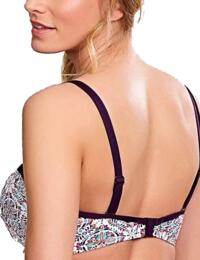 Strapless Bandeau Bikini Top Panache Nina Underwired Multiway Swimwear 1063 Auber Multi - Auber Multi
