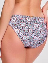 Bikini Brief Panache Nina Split Side Bikini Brief 1068 Swimwear Auber Multi - Auber Multi
