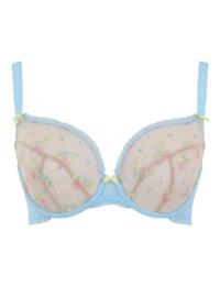 Plunge Bra Panache Cleo Astrid Underwired  Non Padded Bra 10936 Pale Blue - Pale Blue