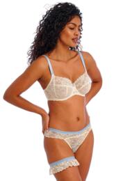 Freya Side Support Bra Offbeat 5451 Underwired Bra Something Blue - Something Blue