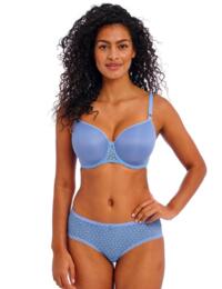 Freya Moulded T-Shirt Balcony Starlight Bra 5200 Underwired Cornflower