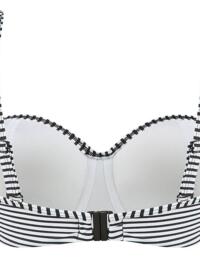 Bandeau Bikini Top Panache Anya Stripe Bandeau Bikini Top SW0893 Black/White