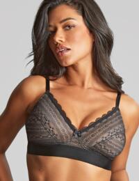 Non Wired Triangle Bra Cleo Panache Lyzy Underwired Bra 9766 Black