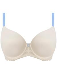 Plunge Moulded Bra Freya Offbeat Underwired T-Shirt Bra 5450 Something Blue - Something Blue