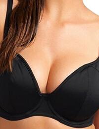 Plunge Bikini Top Freya Fever Underwired Plunge Swim Top 3330 Black