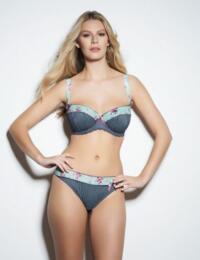 Half Cup Bra Freya Erin Lightly Padded Underwired Bra 4133 Midnight