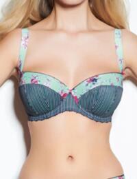 Half Cup Bra Freya Erin Lightly Padded Underwired Bra 4133 Midnight