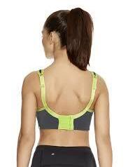 Freya Active Non Wired Sports Bra Activewear 4391 Charcoal Lime