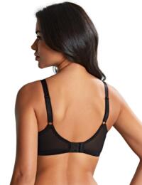 Panache Nina Non Wired Non Padded Balcony Bra 10941 Lingerie - Black Floral