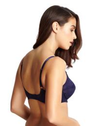 Panache Tango Balcony Bra 3251 Underwired Non Padded Bra Supportive Womens Lingerie  - Navy