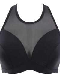 Panache Swimwear Onyx Chic Moulded Plunge Bikini Top  SW1914 Noir