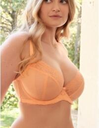 Panache Ana Underwired Plunge Bra 9396 Peach Melba - Peach Melba