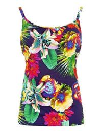 Fantasie Cayman Underwired Scoop Neck Tankini Top FS5688 Multi Print - Multi Print