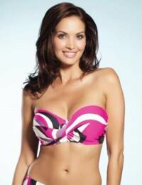 Fantasie Athens Underwired Bandeau Bikini Top 5392 Pink Flambe - Pink Flambe