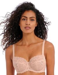 Freya Offbeat Underwired Plunge Bra 5452 Non Padded Bra Natural Beige - Natural Beige
