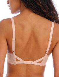Freya Offbeat Underwired Plunge Bra 5452 Non Padded Bra Natural Beige - Natural Beige