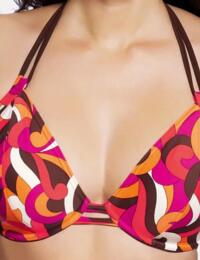 Freya Tropicana Triangle Halterneck Bikini Top 3060 Sunset Swimwear