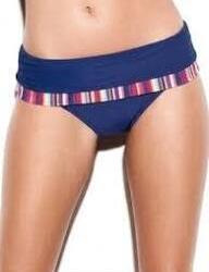 Panache Stella Fold Waist Bikini Brief SW0734 Navy Swimwear