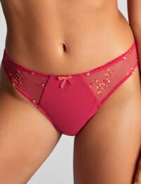 Panache Meadow Brazilian Brief 10972 Knickers Briefs Raspberry