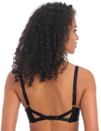 Freya Signature Underwired Plunge Bra 400502 Non Padded Black