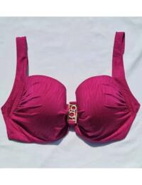 Panache Lola Moulded Bikini Top SW0721 Animal Pink Swmwear