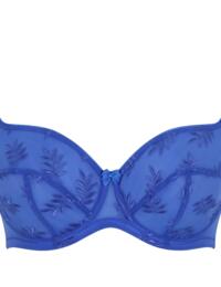 Panache Lingerie Tango 9071 Underwired Non Padded Balconette Bra - Cobalt Blue