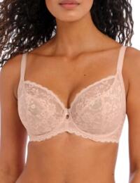 Freya Offbeat Underwired Plunge Bra 5452 Non Padded Bra Natural Beige - Natural Beige