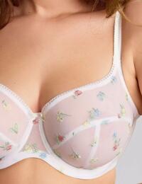 Panache Tango Edit Balcony Bra 9071B New Lingerie White