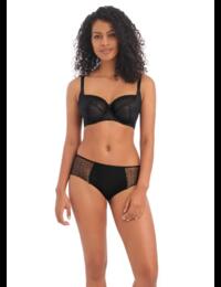 Freya Signature Balcony Bra in Black Underwired Non Padded Bra 400506 Black
